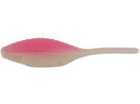 Bass Assassin Tiny Shad 3.8cm Pink and White