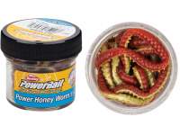 Berkley Powerbait Honey Worms 2.5cm Red Yellow