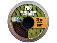 Fir Asso Pro Soft Sinking Braid Hooklink 20m