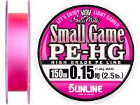 Fir Sunline Small Game PE-HG X4 Sakura Pink 150m