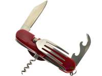 Joker Poket Knife and Cutlery Set Red