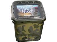 Pelete Bait-Tech Mixed Feed Pellets Camo Bucket