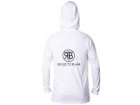 RTB UV Long Sleeve Hoodie UPF 50+ Bright White