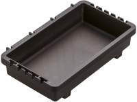 Meiho Bucket Mouth Small Storage Tray Attachment Black