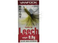 Vanfook Leech LC-08BL 0.8g Olive and Black