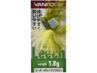 Vanfook Leech LC-24BL 1.8g Olive and Yellow