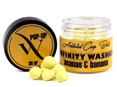 Addicted Carp Baits Pop-up Washed Infinity Ananas & Banana
