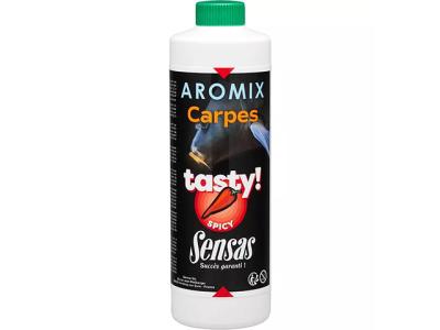 Aditiv lichid Sensas Carp Tasty Aromix Spicy 500ml
