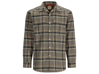 Camasa Simms Cold Weather Shirt Hickory Asym Ombre Plaid