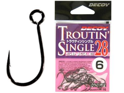 Decoy Single 28 Troutin Hooks