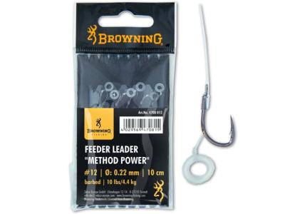 Carlige legate Browning Feeder Leader Method Power