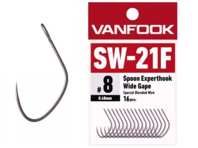 Carlige Vanfook SW-21F Spoon Expert Hook Wide Gape