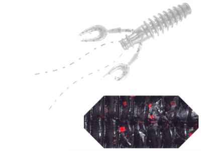 Colmic Viber Craw 8.9cm Black Red Flk