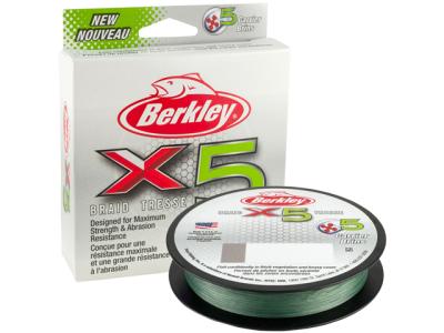 Berkley X5 Braid 300m Low Vis Green