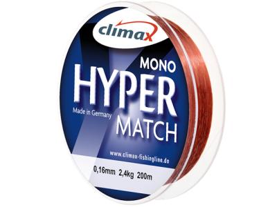 Fir monofilament Climax Hyper Match 200m Copper