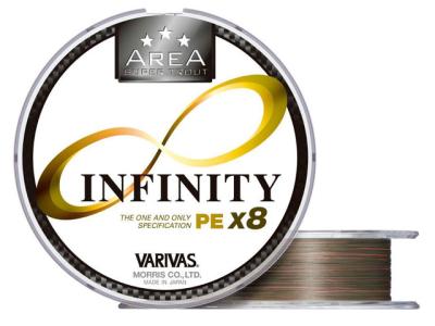 Varivas Area Super Trout Infinity PE X8 75m Champagne Gold