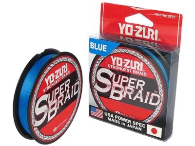 Fir textil Yo-Zuri Superbraid Blue 4x 137m