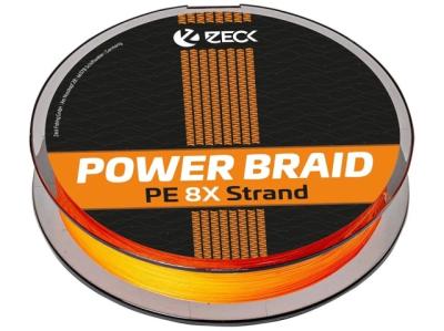 Zeck Powerbraid X8 150m Orange