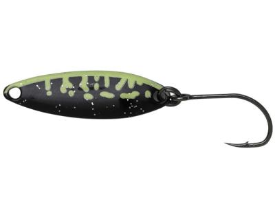 Lingurita oscilanta D.A.M. Effzett Area-Pro Trout Spoon 2.5cm 2.1g Chart Black
