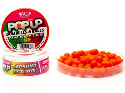 Pop-up Senzor Dumbells & Balls Strawberry & Garlic