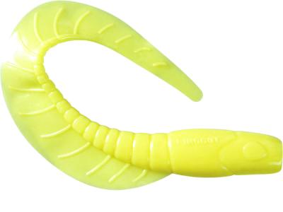 Shad Dragon Twister Maggot 10cm Super Yellow