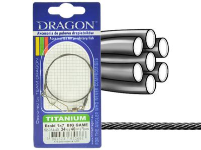 Struna Dragon Big Game Titanium Braid 1x7