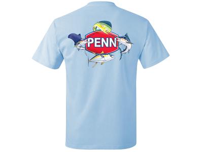 Tricou Penn Offshore Casual T-Shirt Short Sleeve Blue