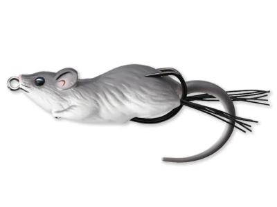 Livetarget Hollow Body Mouse 9cm 28g Grey White F