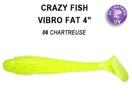 Crazy Fish Vibro Fat 10cm 6 Squid
