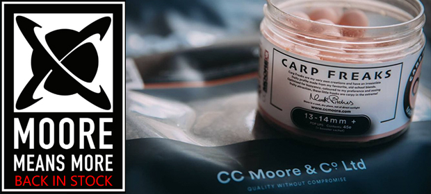 CC Moore back in stock